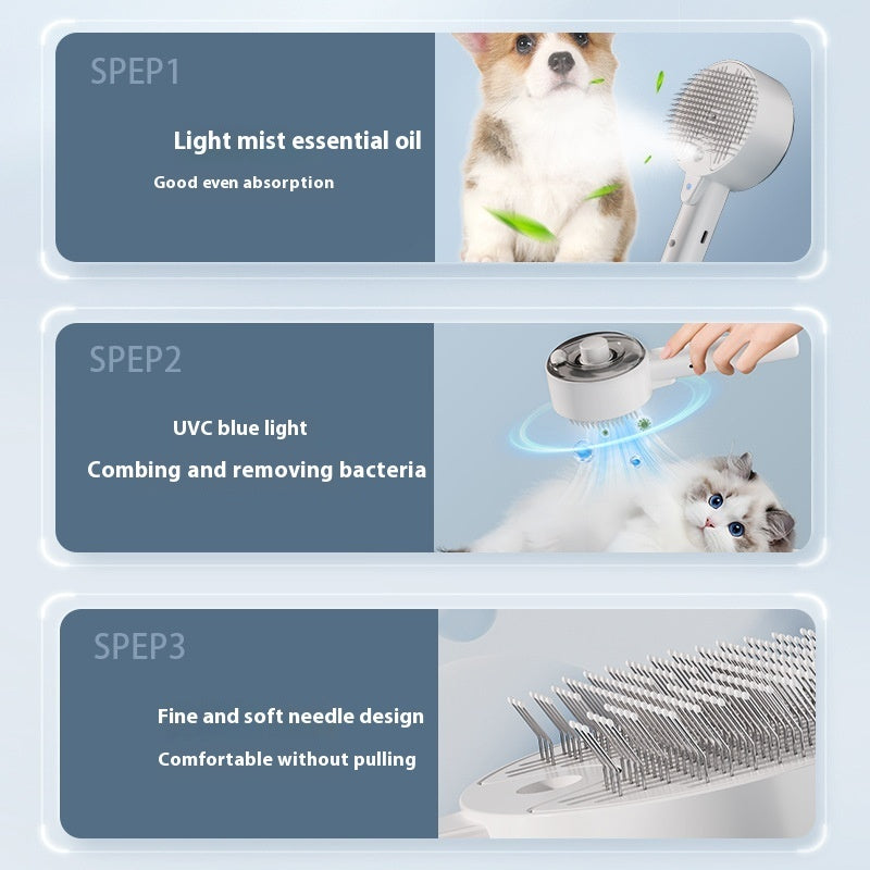 PetEase™ Escova Removedora de Pelos para Cães e Gatos